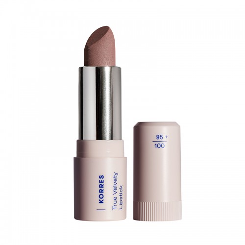 Korres True Velvety Lipstick 13 Nude Pink Κραγιόν Με Κρεμώδη Υφή & Πλούσιο Χρώμα 3g