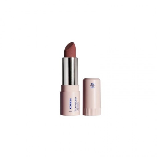 Korres True Velvety Lipstick 23 Rosewood Κραγιόν με Κρεμώδη Υφή & Πλούσιο Χρώμα 3g