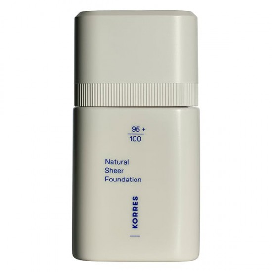 Korres Natural Sheer Foundation 01 Light Για Φυσική Κάλυψη 30ml