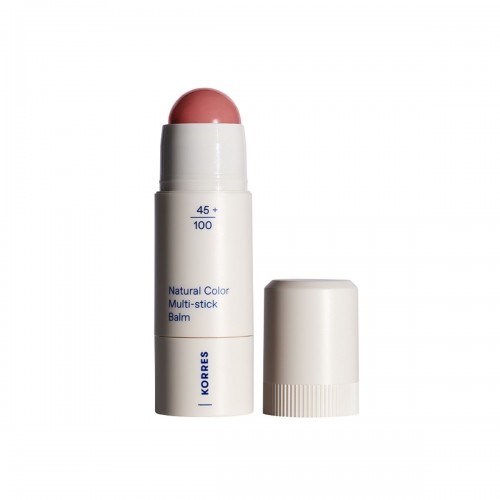 Korres Natural Color Multi-stick Balm 12 Petal Pink Balm Για Χείλη & Ζυγωματικά 4.5g