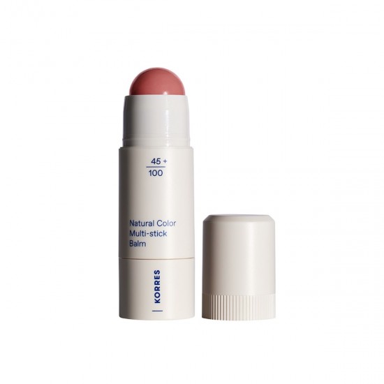 Korres Natural Color Multi-stick Balm 12 Petal Pink Balm Για Χείλη & Ζυγωματικά 4.5g