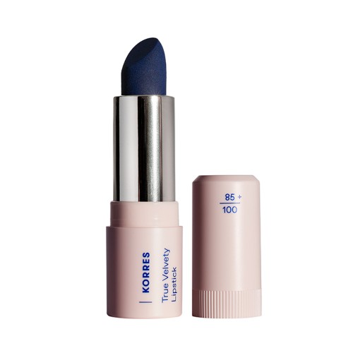 Korres True Velvety Lipstick 80 Aegean Blue Κραγιόν Με Κρεμώδη Υφή & Πλούσιο Χρώμα 3g