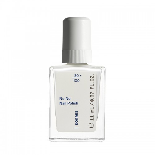 Korres No No Gloss Βερνίκι Νυχιών Μακράς Διαρκείας 01 Pure White 11ml Korres No No Gloss Βερνίκι Νυχιών Μακράς Διαρκείας 01 Pure White 11ml