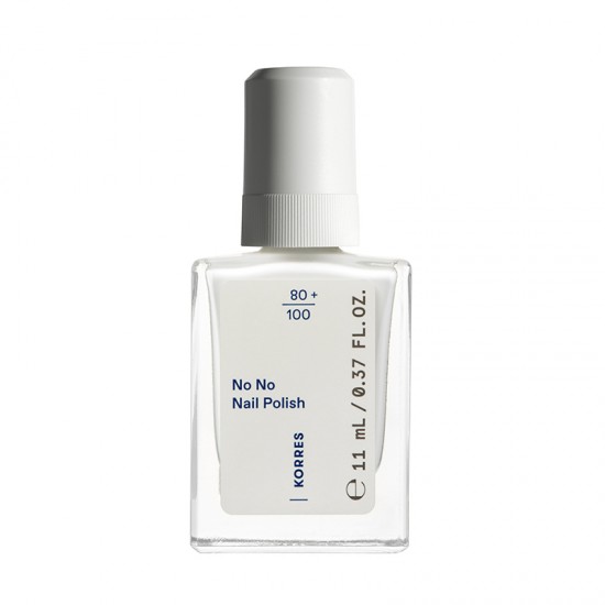 Korres No No Gloss Βερνίκι Νυχιών Μακράς Διαρκείας 01 Pure White 11ml Korres No No Gloss Βερνίκι Νυχιών Μακράς Διαρκείας 01 Pure White 11ml