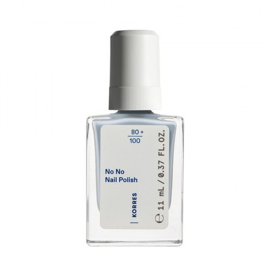 Korres No No Gloss Βερνίκι Νυχιών Μακράς Διαρκείας 72 Pastel Blue 11ml
