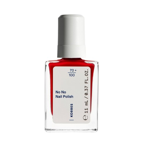 Korres No No Gloss Βερνίκι Νυχιών Μακράς Διαρκείας 51 True Red 11ml