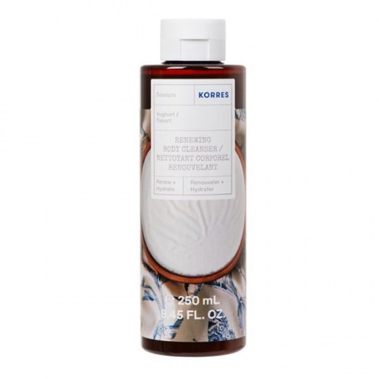 Korres Renewing Body Cleanser Yoghurt, Αφρόλουτρο Γιαούρτι 250ml