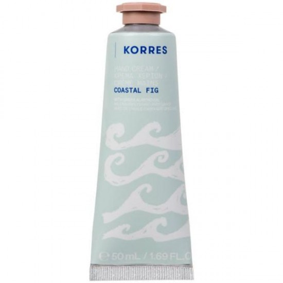 Korres Coastal Fig Hand Cream Ενυδατική Κρέμα Χεριών Με Άρωμα Αμυγδαλέλαιο 50ml