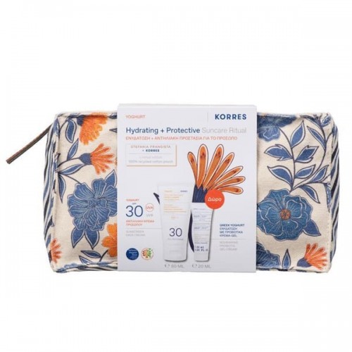 Korres Promo Yoghurt Hydrating + Protective Suncare Ritual Yoghurt SPF30 Αντηλιακή Κρέμα Προσώπου 50ml  & Δώρο Nourishing Probiotic Gel-Cream Ενυδατική Κρέμα Προσώπου 20ml