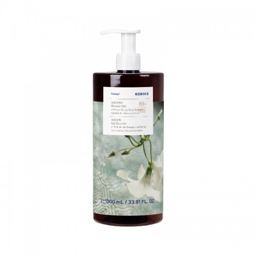 Korres Shower Gel Jasmine Aναζωογονητικό Αφρόλουτρο με Άρωμα Γιασεμί 1000ml