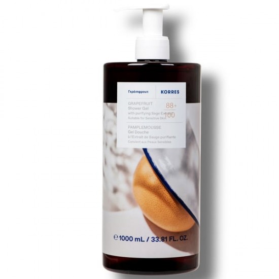 Korres Grapefruit Αφρόλουτρο 1000ml Korres Grapefruit Αφρόλουτρο 1000ml