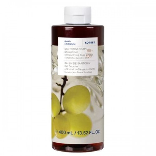 Korres Αφρόλουτρο Αμπέλι Σαντορίνης 400ml