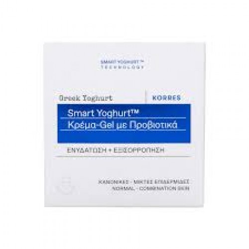 Korres Smart Yoghurt Κρέμα-Gel με Προβιοτικά Για Κανονικές-Μικτές Επιδερμίδες 40ml