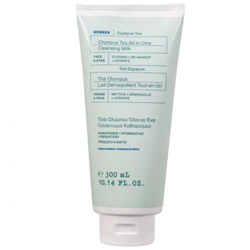 Korres Olympus Tea All-in-One Cleansing Milk Γαλάκτωμα Καθαρισμού με Τσάι Ολύμπου 300ml