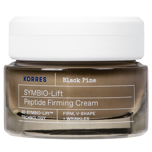 Korres Black Pine 4D SYMBIO-Lift Peptide FIrming Cream , Συσφικτική Κρέμα Προσώπου Μαύρη Πεύκη με Πεπτίδια για Κανονικές & Μεικτές Επιδερμίδες 40ml 