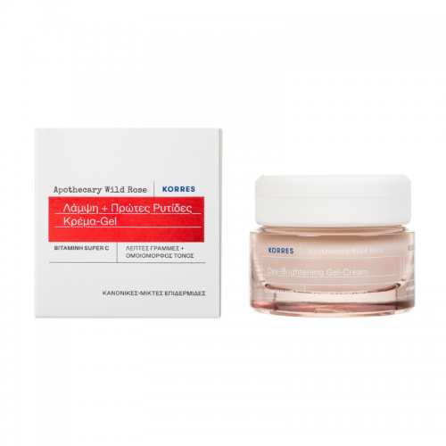 Korres Apothecary Wild Rose Λάμψη + Πρώτες Ρυτίδες, Κρέμα-Gel, Κανονικές-Μικτές Επιδερμίδες 50ml Korres Apothecary Wild Rose Λάμψη + Πρώτες Ρυτίδες, Κρέμα-Gel, Κανονικές-Μικτές Επιδερμίδες 50ml