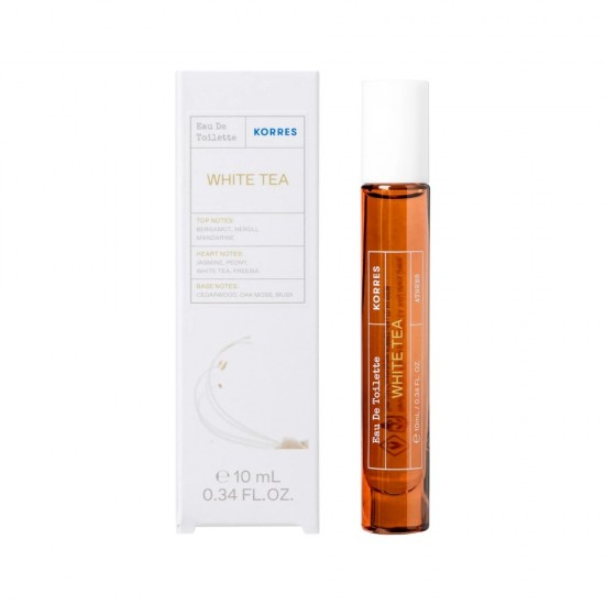 Korres White Tea Eau De Toilette Γυναικείο Άρωμα Λευκό Τσάι, 10ml