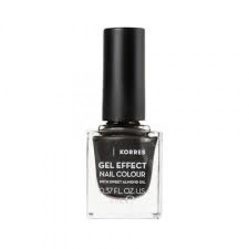 Korres Gel Effect Βερνίκι Νυχιών 96 Moonstone Grey  11ml