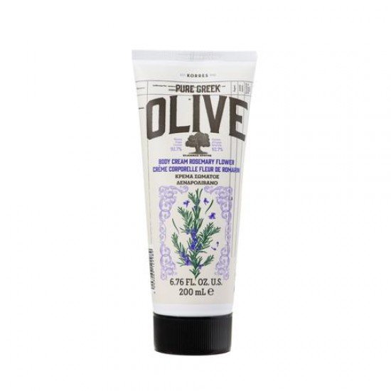 Korres Olive, Κρέμα Σώματος με Δενδρολίβανο 200ml Korres Olive, Κρέμα Σώματος με Δενδρολίβανο 200ml