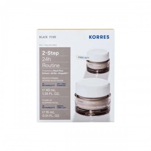 Korres Promo 2-Step 24h Routine Μαύρη Πεύκη 4D Κρέμα Ημέρας, Σύσφιξης & Lifting για Ξηρές & Πολύ Ξηρές Επιδερμίδες 40ml & Δώρο Μαύρη Πεύκη 4D Κρέμα Νυκτός για Σύσφιγξη & Lifting, 15ml