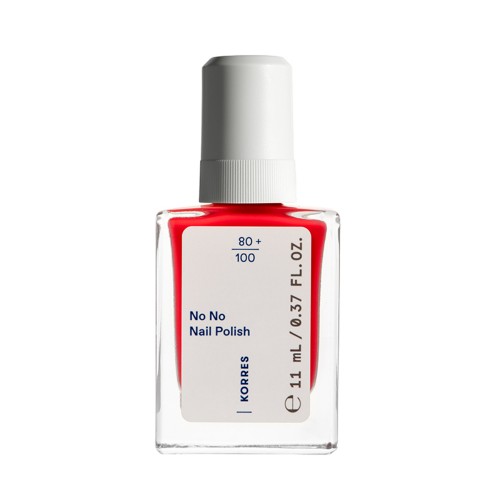Korres No No Gloss Βερνίκι Νυχιών Μακράς Διαρκείας 45 True Coral 11ml