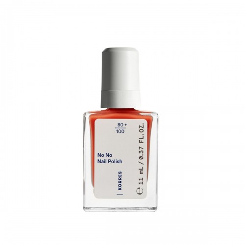 Korres No No Gloss Βερνίκι Νυχιών Μακράς Διαρκείας 43 Summer Peach -Πορτοκαλί 11ml
