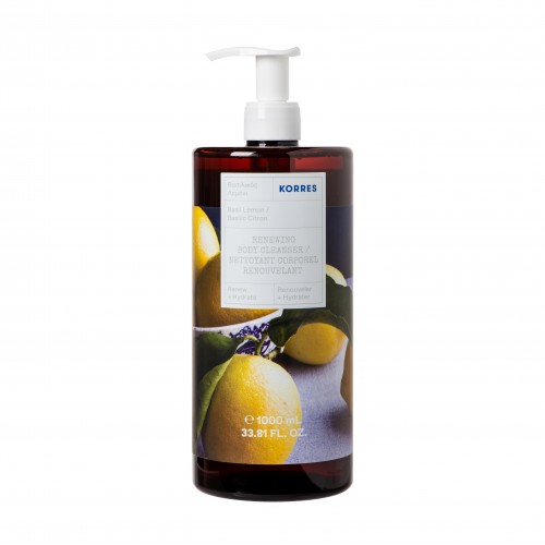 Korres Βασιλικός Λεμόνι Αφρόλουτρο 1000ml