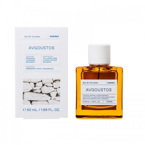 Korres Eau De Toilette Avgoustos, Γυναικείο Άρωμα 50ml