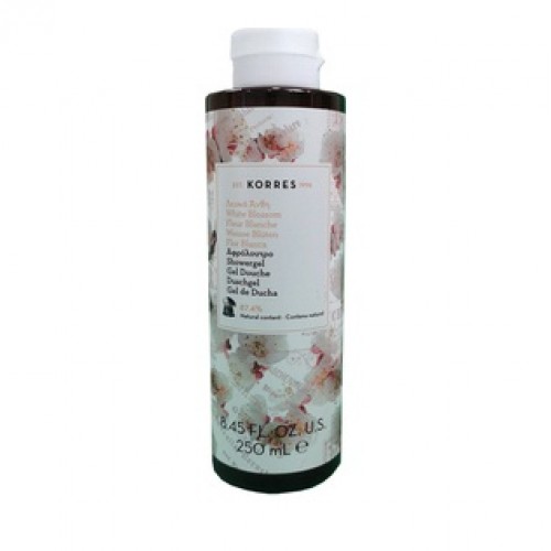 Korres Showergel White Blossom Αφρόλουτρο Λευκά Άνθη 250ml