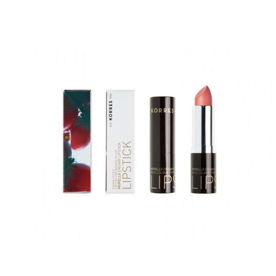 Korres Morello Matte Lipstick - 53 Sweet Chili Matte - Ματ κραγιόν με κρεμώδη υφή για έντονο, πλούσιο χρώμα και άνετη εφαρμογή 3,5g.