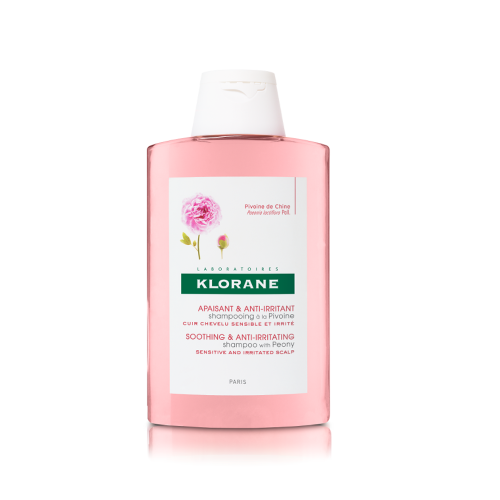 Klorane Pivoine Σαμπουάν για το Ευαίσθητο & Ερεθισμένο Τριχωτό με Παιώνια 200ml