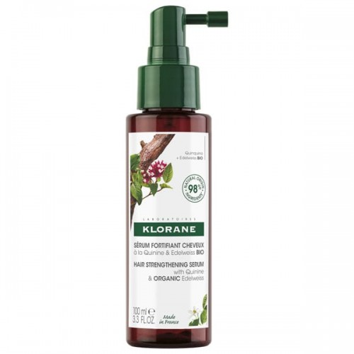 Klorane Quinine Serum Antichute, Δυναμωτικός Ορός με Κινίνη & Βιολογικό Εντελβάις Κατά της Τριχόπτωσης 100ml Klorane Quinine Serum Antichute, Δυναμωτικός Ορός με Κινίνη & Βιολογικό Εντελβάις Κατά της Τριχόπτωσης 100ml