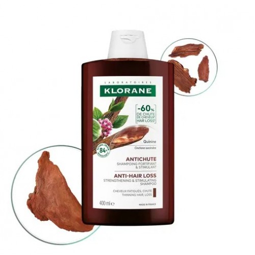 Klorane Quinine Σαμπουάν για Ενδυνάμωση & Τριχόπτωση με Κινίνη και Βιολογικό Εντελβάις 400ml Klorane Quinine Σαμπουάν για Ενδυνάμωση & Τριχόπτωση με Κινίνη και Βιολογικό Εντελβάις 400ml