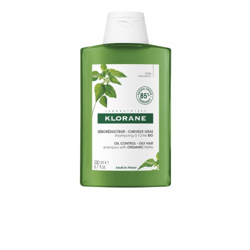 Klorane Ortie Oil Control- Oily Hair, Σαμπουάν για Λιπαρά Μαλλιά με Τσουκνίδα 200ml