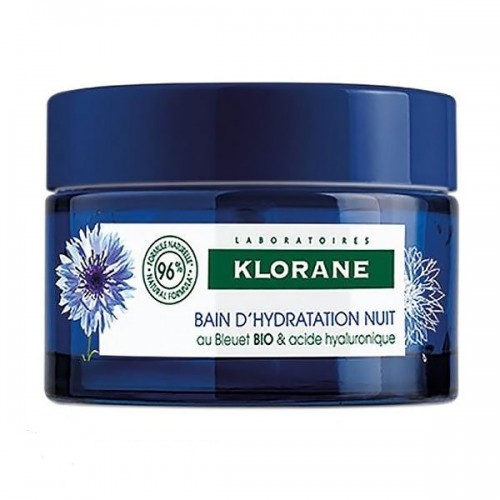 Klorane Water Sleeping Mask with Organic Cornflower & Υαλουρονικό, Απαλή Ενυδατική Κρέμα Νύχτας 50ml Klorane Water Sleeping Mask with Organic Cornflower & Υαλουρονικό, Απαλή Ενυδατική Κρέμα Νύχτας 50ml