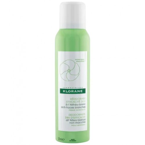 Klorane Deodorant Efficacite 24h L' althea Blanc, Αποσμητικό Σπρέι 24ωρης Διάρκειας με Λευκή Αλθέα 125ml Klorane Deodorant Efficacite 24h L' althea Blanc, Αποσμητικό Σπρέι 24ωρης Διάρκειας με Λευκή Αλθέα 125ml