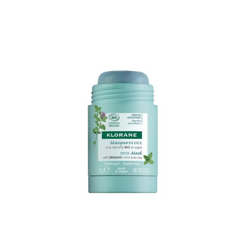 Klorane Aquatic Mint Μάσκα σε Στικ για Μικτό-Λιπαρό Δέρμα με Υδάτινη Μέντα BIO & Άργιλο 25g Klorane Aquatic Mint Μάσκα σε Στικ για Μικτό-Λιπαρό Δέρμα με Υδάτινη Μέντα BIO & Άργιλο 25g