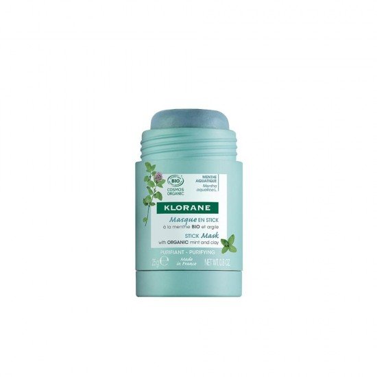 Klorane Aquatic Mint Μάσκα σε Στικ για Μικτό-Λιπαρό Δέρμα με Υδάτινη Μέντα BIO & Άργιλο 25g Klorane Aquatic Mint Μάσκα σε Στικ για Μικτό-Λιπαρό Δέρμα με Υδάτινη Μέντα BIO & Άργιλο 25g