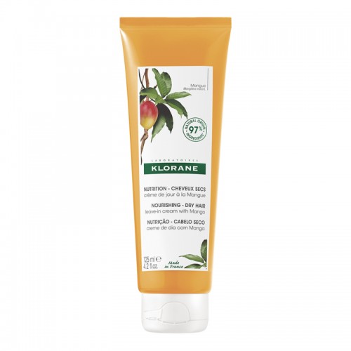 Klorane Leave-in Cream With Mango Butter Κρέμα χωρίς Ξέπλυμα 125ml