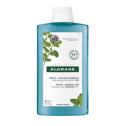Klorane Aquatic Mint Σαμπουάν Αποτοξίνωσης από την Ρύπανση με Υδάτινη Μέντα BIO 400ml Klorane Aquatic Mint Σαμπουάν Αποτοξίνωσης από την Ρύπανση με Υδάτινη Μέντα BIO 400ml