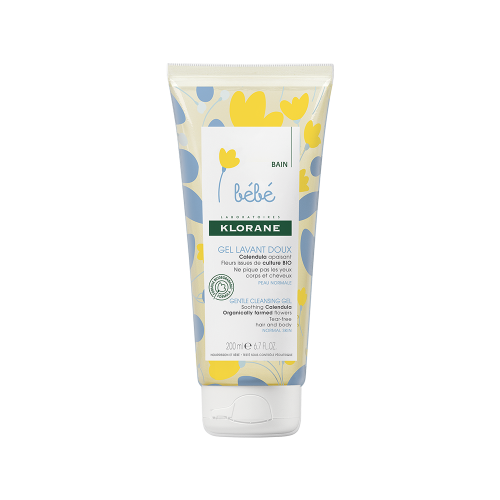 Klorane Bebe Gel Lavant Doux Απαλό Τζελ Καθαρισμού για Βρέφη, 200ml