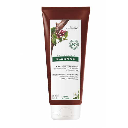 Klorane Quinine Μαλακτική Κρέμα για Ενδυνάμωση & Τριχόπτωση με Κινίνη και Βιολογικό Εντελβάις 200ml Klorane Quinine Μαλακτική Κρέμα για Ενδυνάμωση & Τριχόπτωση με Κινίνη και Βιολογικό Εντελβάις 200ml