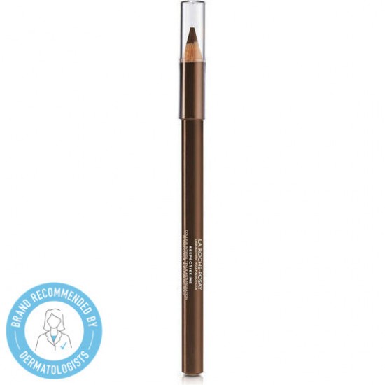 La Roche-Posay Respectissime Soft Eye Pencil, Εξαιρετικά Μαλακό Μολύβι Ματιών Καφέ 1,0gr