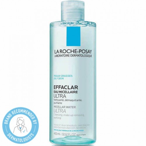 La Roche Posay Effaclar Eau Micellaire Ultra, Διάλυμα Καθαρισμού για Λιπαρό & Ευαίσθητο Δέρμα 400ml