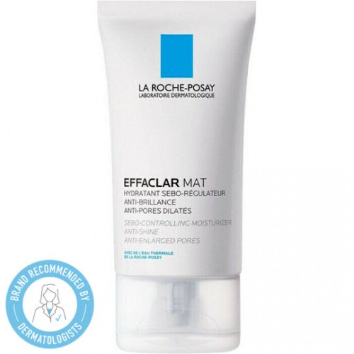 La Roche Posay Effaclar Mat, Μειώνει το Σμήγμα, Ματ Αποτέλεσμα, 40ml