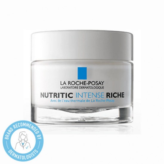 La Roche Posay Nutritic Intense Riche, Κρέμα Πλούσιας Υφής Εντατικής Θρέψης, 50ml