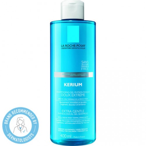 La Roche Posay Kerium Doux Extra Gentle Kανονικά Μαλλιά, Κατάλληλο και για Παιδιά 400ml