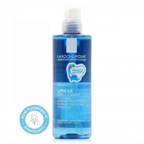 La Roche Posay Lipikar Gel Lavant, Απαλός Καθαρισμός Προσώπου & Σώματος, Βρέφη, Παιδιά, Ενήλικες 400ml