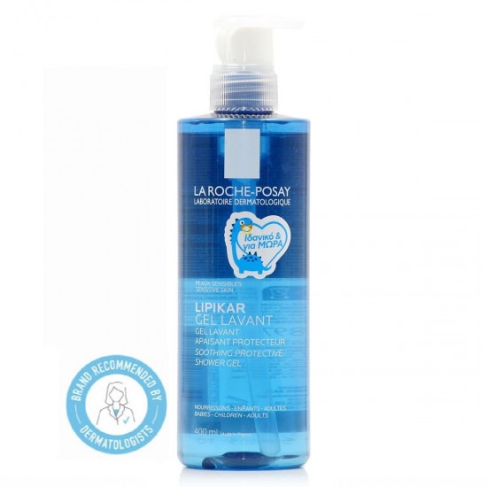La Roche Posay Lipikar Gel Lavant, Απαλός Καθαρισμός Προσώπου & Σώματος, Βρέφη, Παιδιά, Ενήλικες 400 ml