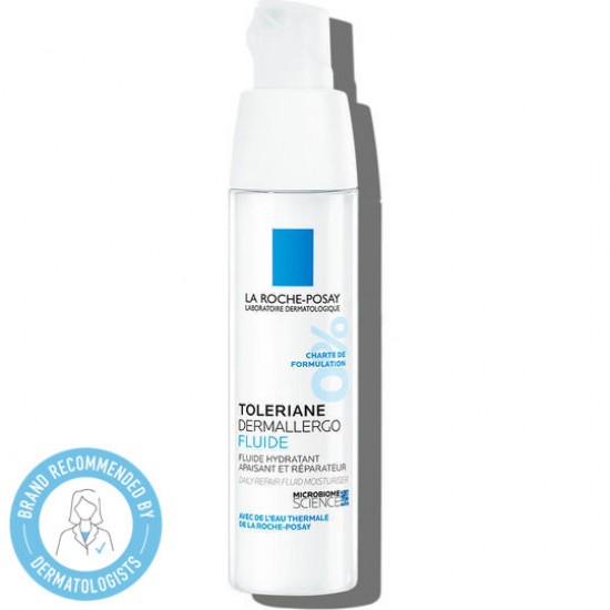 La Roche-Posay Toleriane Dermallergo Fluid, Ενυδατική & Επανορθωτική Λεπτόρρευστη Ενυδατική 40ml